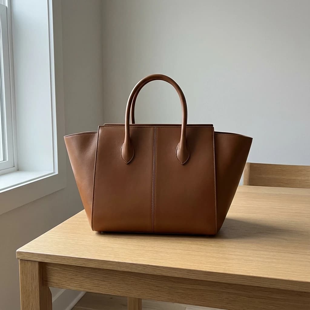 Tote by window